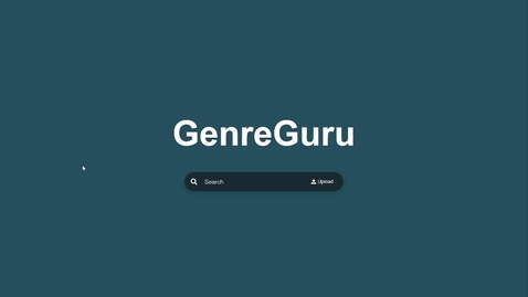 Thumbnail for GenreGuru - Software Engineering