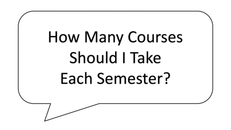 Thumbnail for Top 5 Tips for Planning Your Course Load