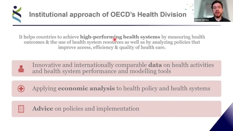 Thumbnail for entry &quot;Global health, global child health and career opportunities&quot; | Dr. Cristian Herrera | April 7, 2022