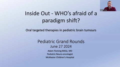 Thumbnail for Inside Out – WHO’s afraid of a paradigm shift? | Dr. Adam Fleming | June 27, 2024