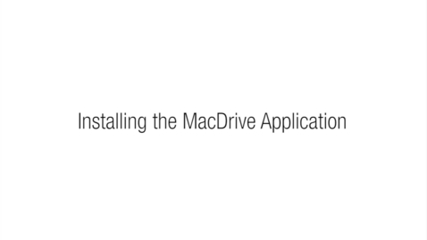 Thumbnail for 2.1 - Method 1- Login by installing the MacDrive application