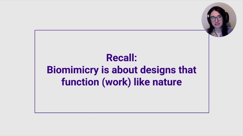 Thumbnail for entry Biomimicry, Section 2-2