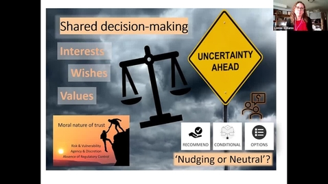 Thumbnail for Navigating Moral Residue in Pediatrics | Dr. Connie Williams  | April 21, 2022