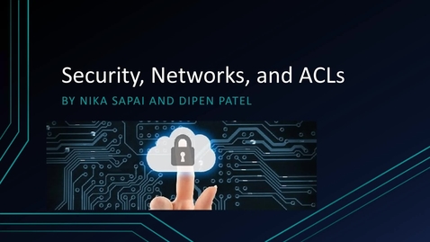 Thumbnail for Computer Security - Video Assignment #2 - Presentation and Demonstration