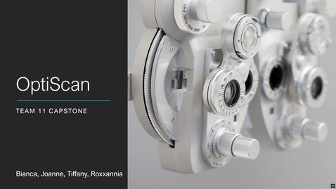 Thumbnail for OptiScan - Biomedical Engineering and Engineering Physics