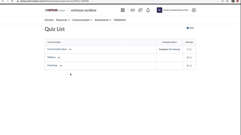 Thumbnail for How to View and Understand the Quiz Submission View