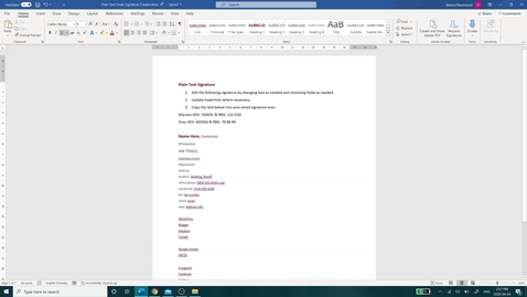 Thumbnail for 01 Signature Setup - Accessible Email Signature.mp4