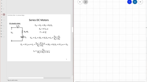 Thumbnail for entry 11_DC Motor Excitation Types2_Part2