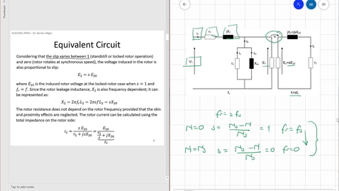 Thumbnail for 22_Equivalent Circuit of Induction Motors_Part2