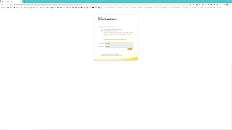 Thumbnail for 03 Outlook Web Mail - Accessible Email Signature.mp4