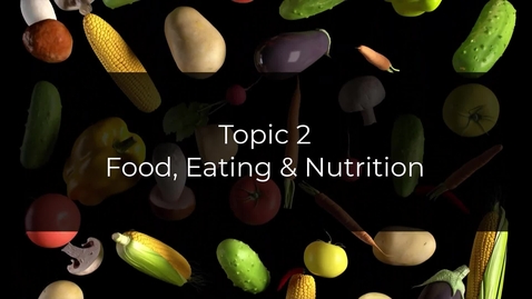 Thumbnail for entry  Talk Show - Topic 2: Food, Eating &amp; Nutrition (2023) 