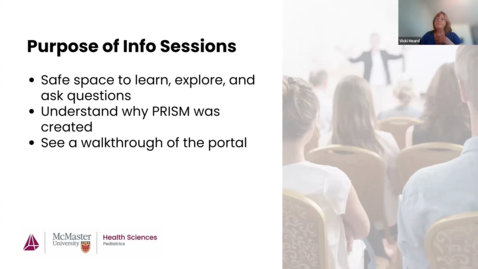 Thumbnail for PRISM Info Session (November 20, 2025)