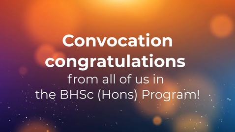 Thumbnail for entry 2021 Convocation Congratulations