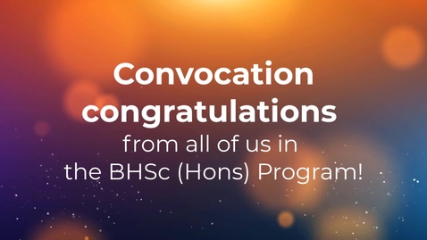 Thumbnail for 2021 Convocation Congratulations