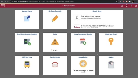 Thumbnail for Generating Class Lists from Mosaic and Avenue