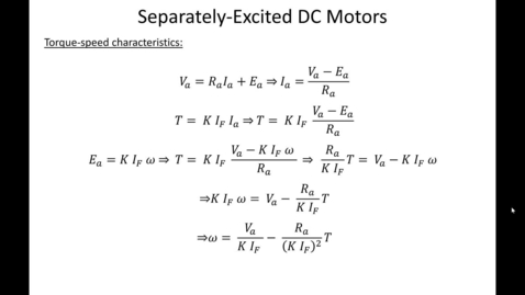 Thumbnail for entry 10_DC Motor Excitation Types1_Part3