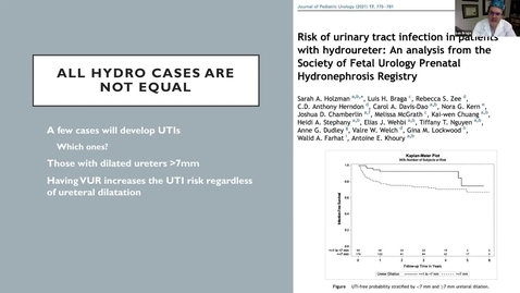 Thumbnail for Postnatal Management of Hydronephrosis: What has Changed? | Dr. Luis Braga | July 14, 2022