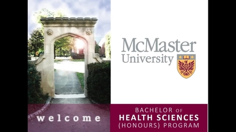 Thumbnail for BHSc (Hons) Program -- You've got an important decision to make!