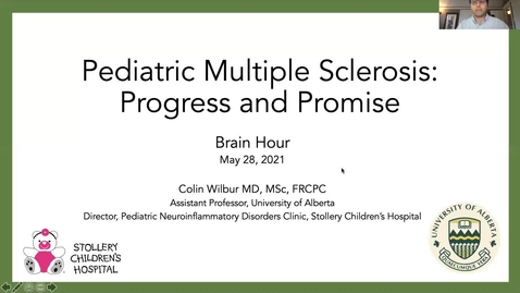 Thumbnail for entry Multiple Sclerosis Update, Dr. Colin Wilbur, May 28 2021