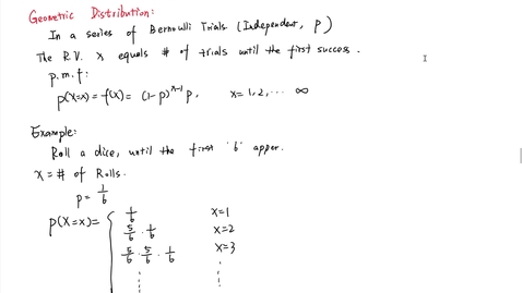 Thumbnail for 009 Geometric and Negative Binomial