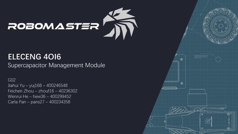 Thumbnail for Super Capacitor Management Module - ECE