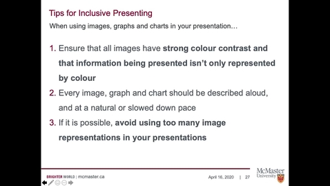 Thumbnail for entry 02 - Accessible Presentation Techniques for Online Learning Platforms - Images, Graphics, and Charts.mp4