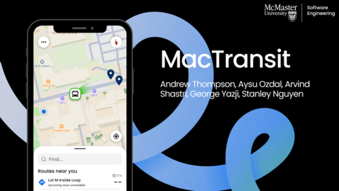 Thumbnail for MacTransit - Software Engineering