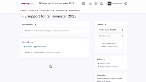 Thumbnail for Grading Quizzes Manually in Avenue to Learn