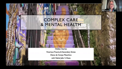 Thumbnail for Hidden Stories: Vicarious Trauma &amp; Secondary Stress | Dr. Diane de Camps Meschino &amp; Dr. Nehal Shata | May 30, 2024