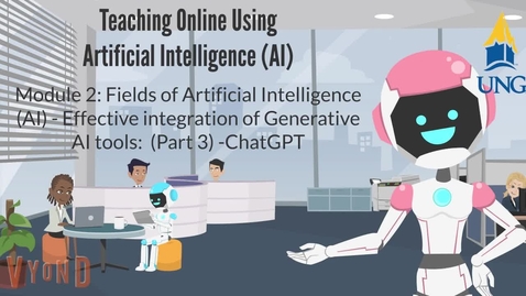 Thumbnail for Teaching Online Using Artificial Intelligence - Module 2- Effective integration of Generative AI tools (ChatGPT) - Part 3
