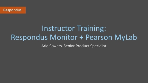 Thumbnail for Using Lockdown Browser for Pearson MyLab exam