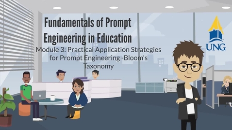 Thumbnail for Fundamentals of Prompt Engineering in Education Module 3: Practical Application Strategies for Prompt Engineering - Bloom's Taxonomy