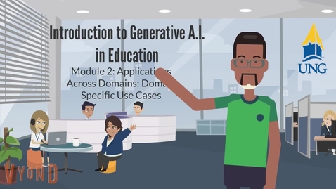 Thumbnail for Introduction to Generative A.I. in Education-  Module 2: Applications Across Domains- Domain Specific Use Cases