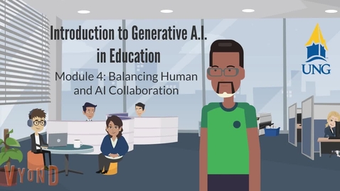 Thumbnail for Introduction to Generative A.I. in Education-Module 4: Balancing Human and AI Collaboration