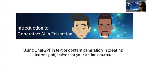 Thumbnail for Using ChatGPT in text or content generation in creating learning objectives for your online course