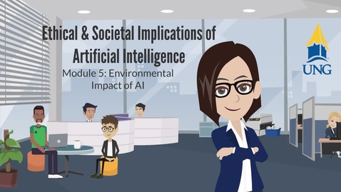 Thumbnail for Ethical &amp; Societal Implications of Artificial Intelligence - Module 5: Environmental Impact of AI