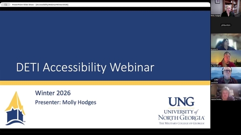 Thumbnail for DETI Accessibility Webinar