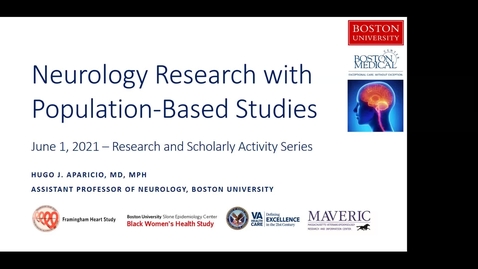 Thumbnail for Neurology Research with Population-Based Studies