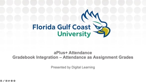 Thumbnail for aPlus+ Attendance - Gradebook Integration