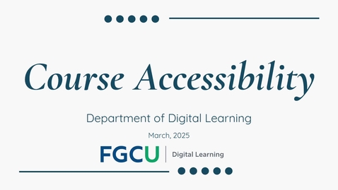 Thumbnail for March EduBite -Canvas Accessibility Made Easy: Quick Wins for Accessible Courses  