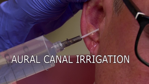 Thumbnail for entry Aural Canal Irrigation