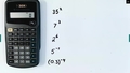 Go to TI-30XA Calculator - Squares, Cubes, and Other Exponents with duration: 2 minutes, 55 seconds