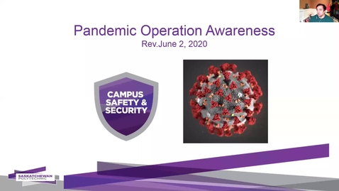 Thumbnail for Pandemic Operations Awareness rev Jun 5 2020