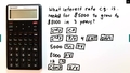 Go to Business Math - EL738F Calculate i with duration: 2 minutes, 40 seconds