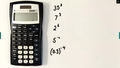 Go to TI-30XIIS - Squares, Cubes and Other Exponents with duration: 2 minutes, 33 seconds