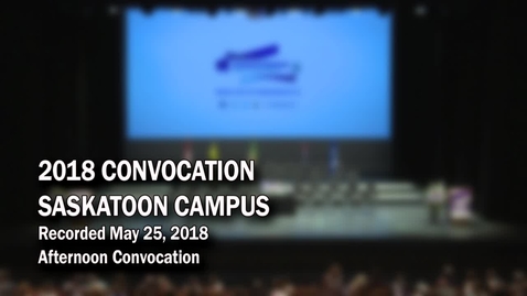 Thumbnail for Convocation Stoon PM 2018