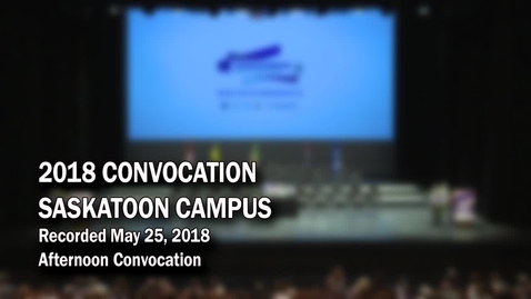 Thumbnail for entry Convocation Stoon PM 2018