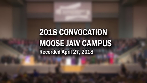 Thumbnail for entry Convocation MJ 2018