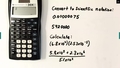 Go to TI-30XIIS - Scientific Notation with duration: 3 minutes, 35 seconds
