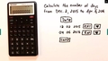 Go to Business Math - EL738F Date Calculations with duration: 1 minute, 55 seconds